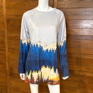 Source Unknown Scenic Horizon Long Sleeve Tee